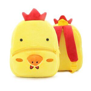 Cute Animal Plush Backpack for Toddlers Kids Gift Bag ( chick )